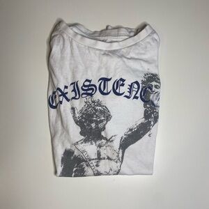 Y2k White Graphic T-Shirt